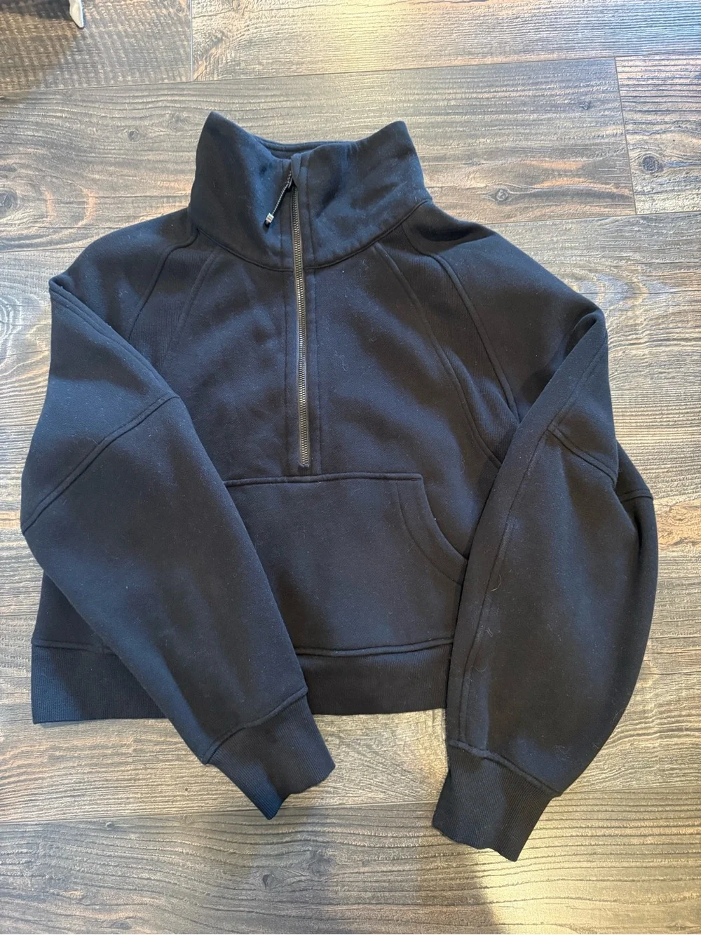 Cropped Quarter Zip - Picture 2 of 2